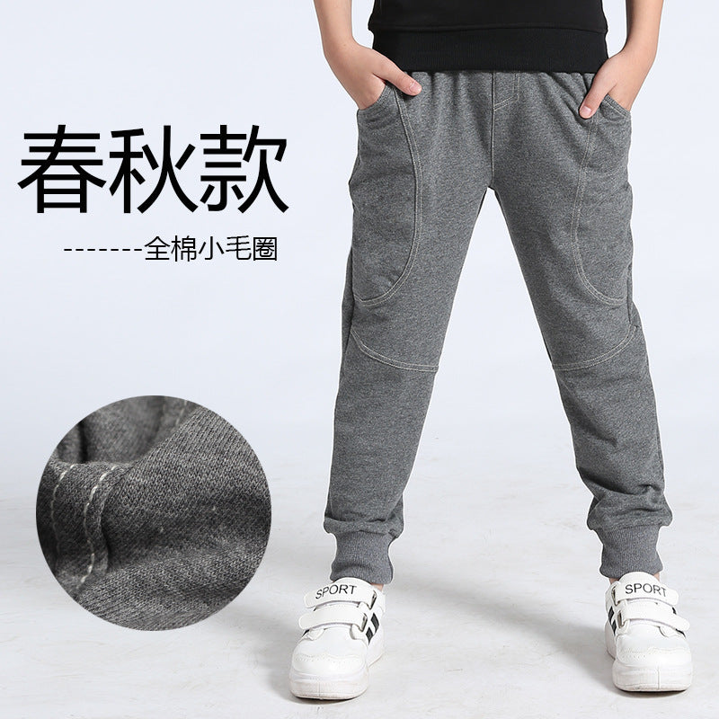 Children's sports trousers medium and large casual everyday