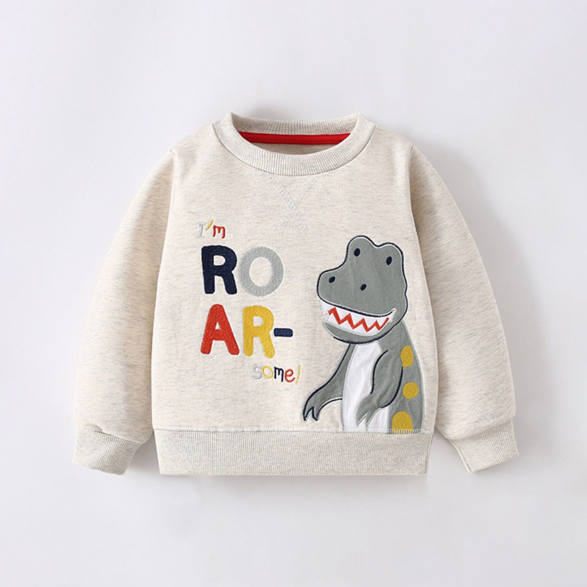 Boys sweatshirt autumn and winter new European and American small and medium-sized children's little boy round neck long-sleeved children's clothing tops