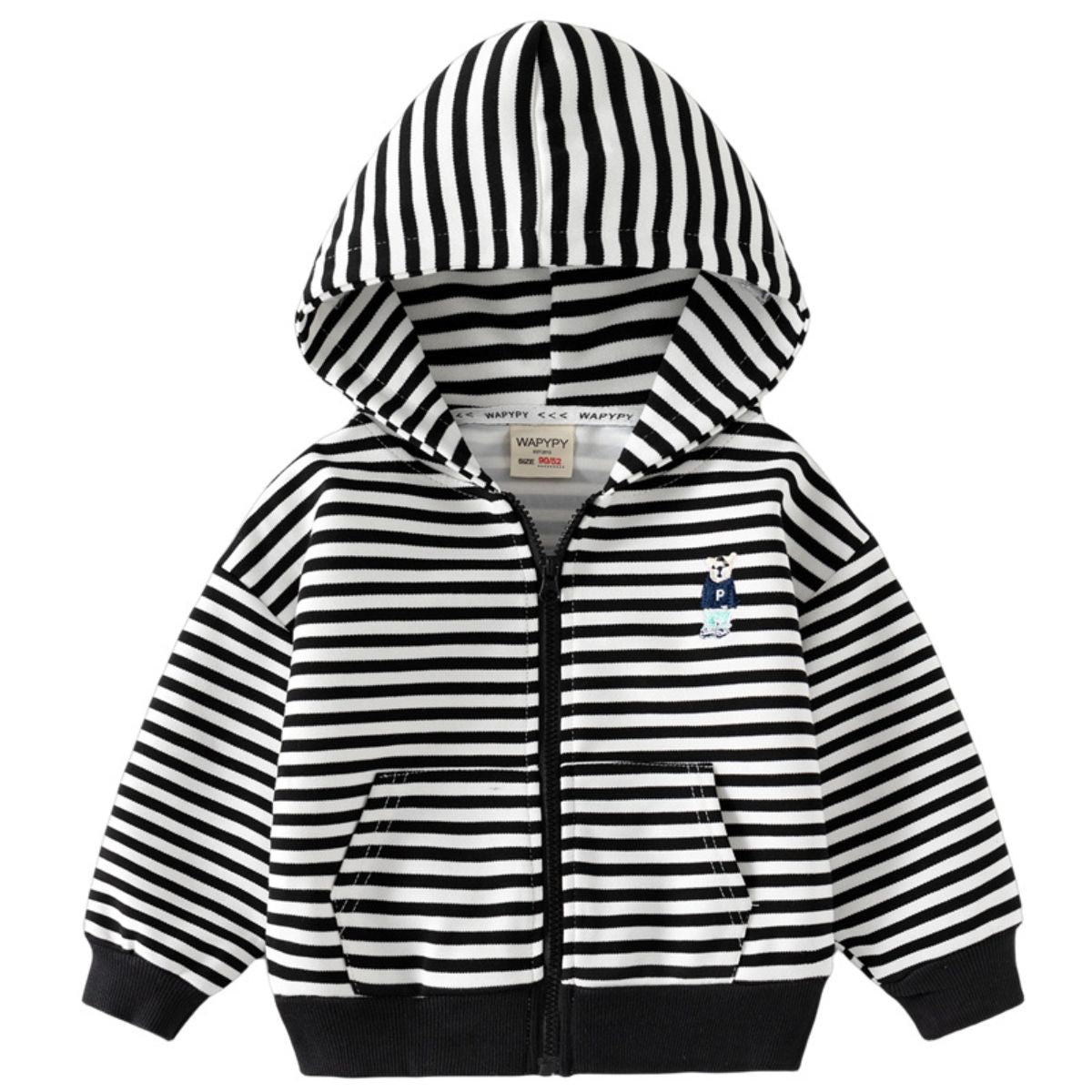 Children's hooded sweatshirt autumn new boys composite thickened sweatshirt baby zipper shirt jacket