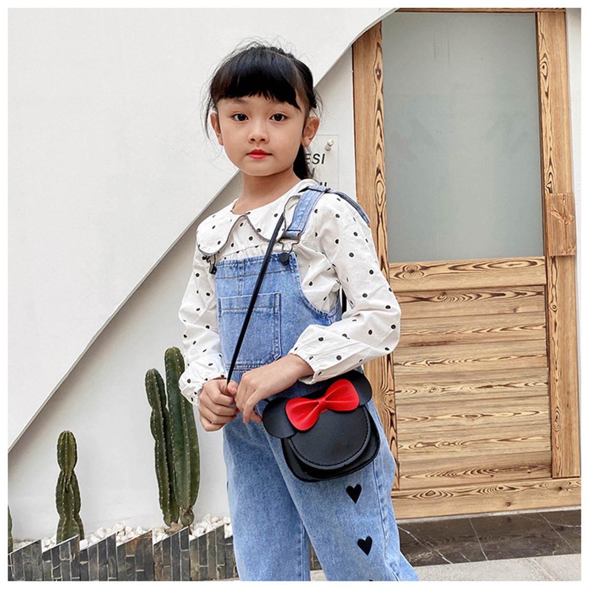 Children's Mickey Bow Crossbody Bag