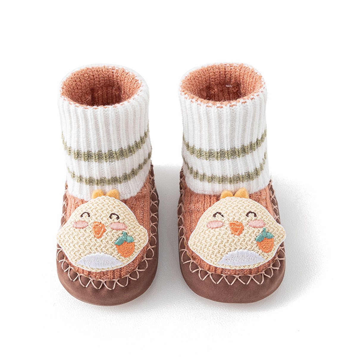 Infant and toddler boys and girls autumn and winter floor socks shoes non-slip warm casual shoes