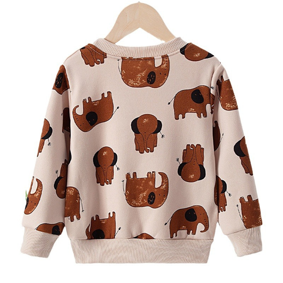 Children's fashion all-match casual sweatshirt long sleeves