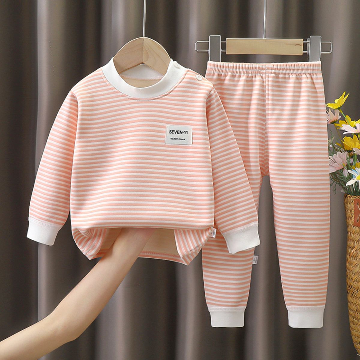 Children's thick thermal underwear set