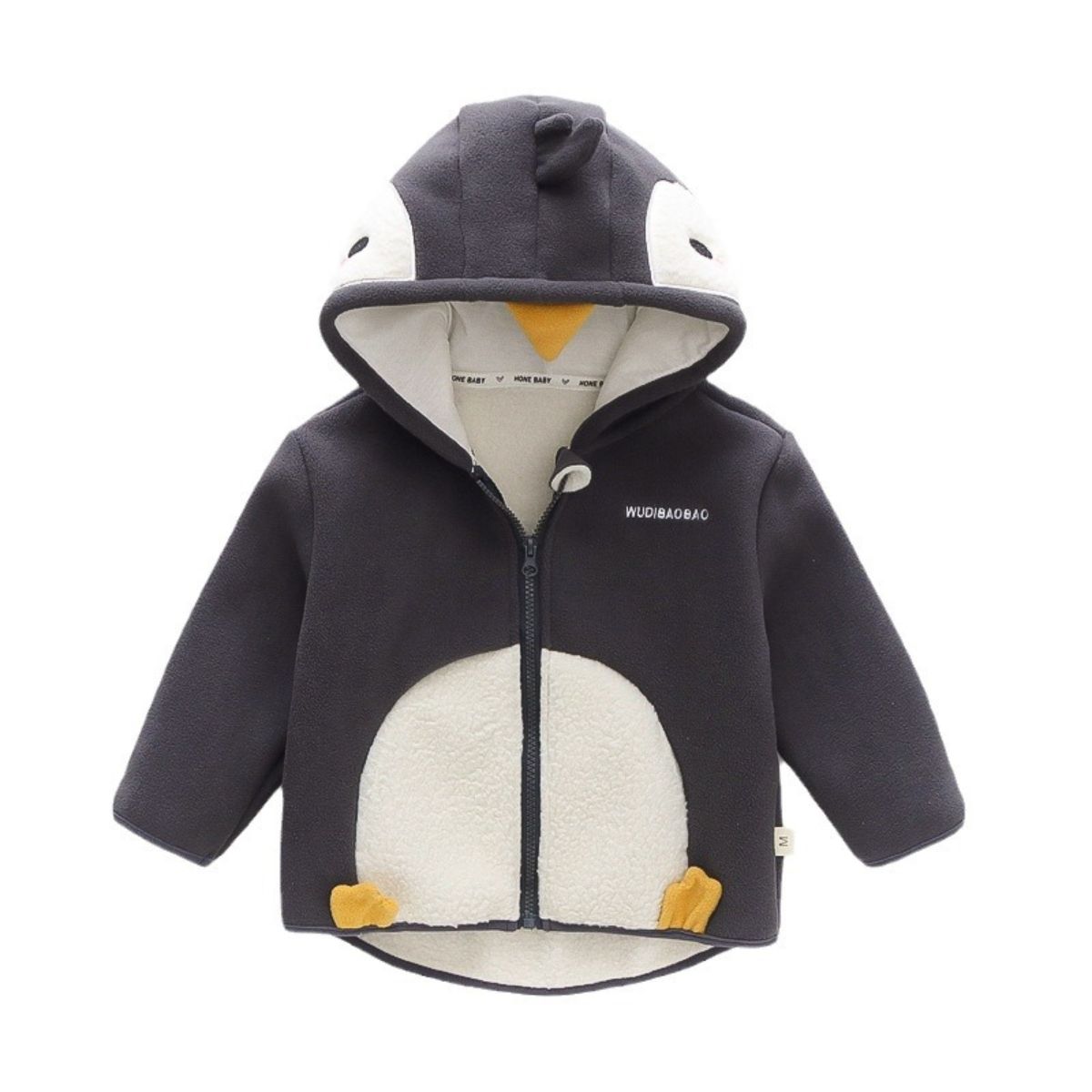 Children's fleece jackets, children's clothing, boys and girls' clothes, plush and thickened baby autumn clothing