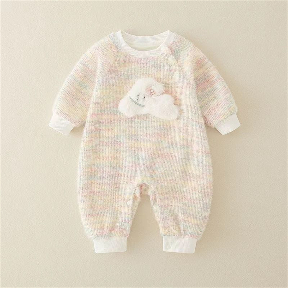 Baby single layer cloud cute romper