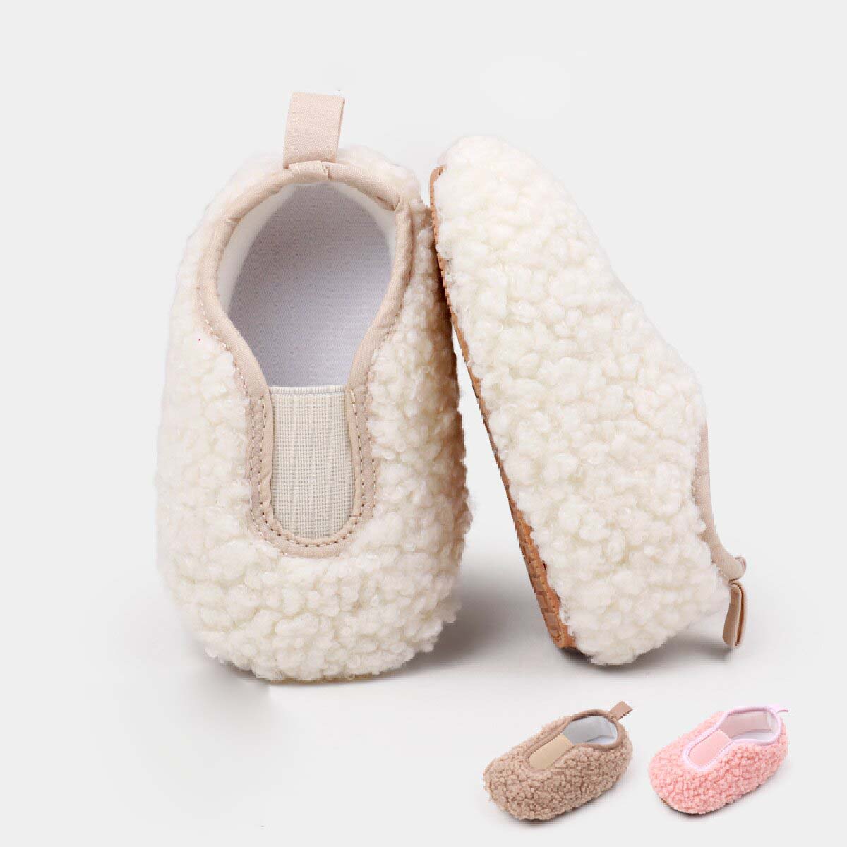 Infant and toddler shoes plush warm baby shoes