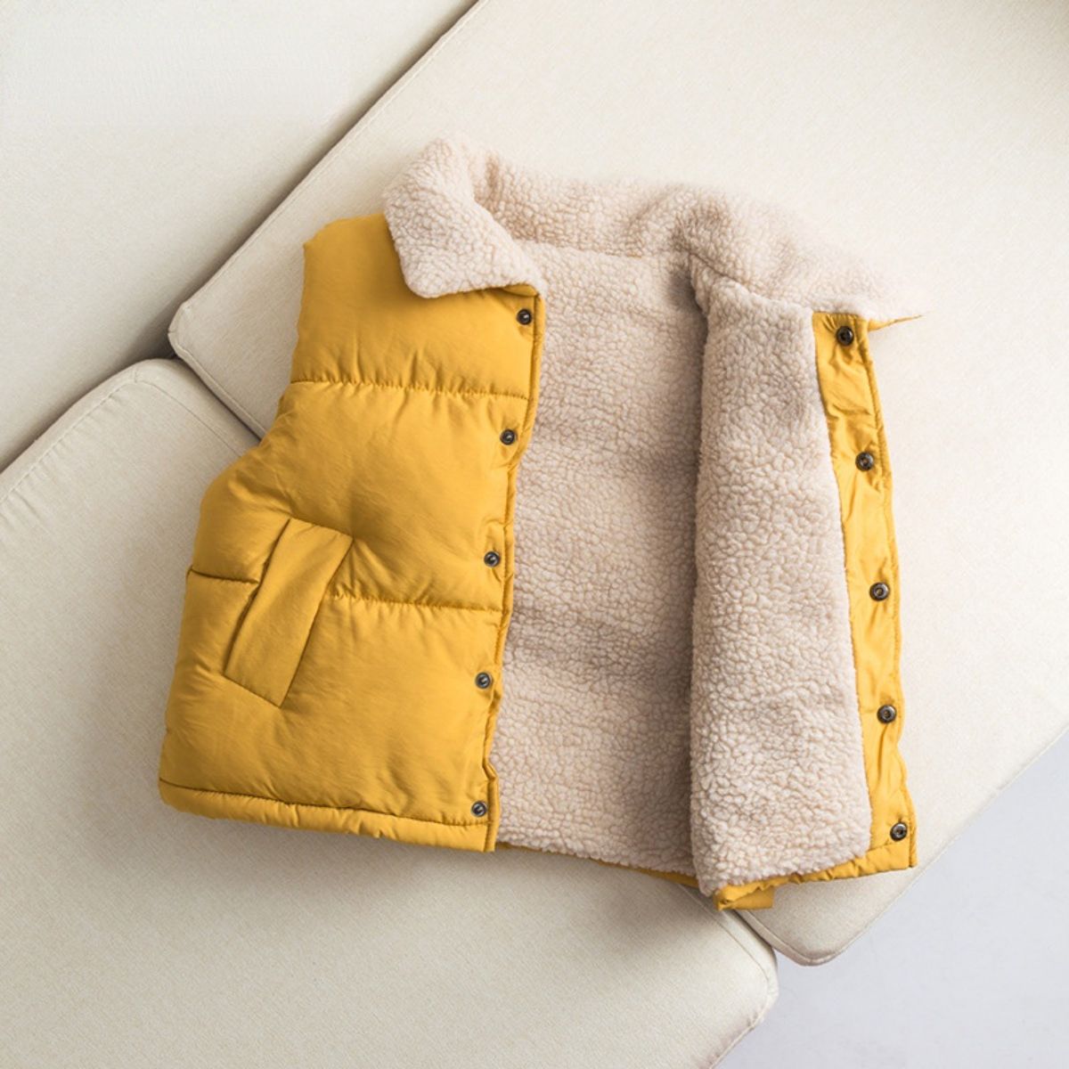 Children's autumn and winter cotton vest