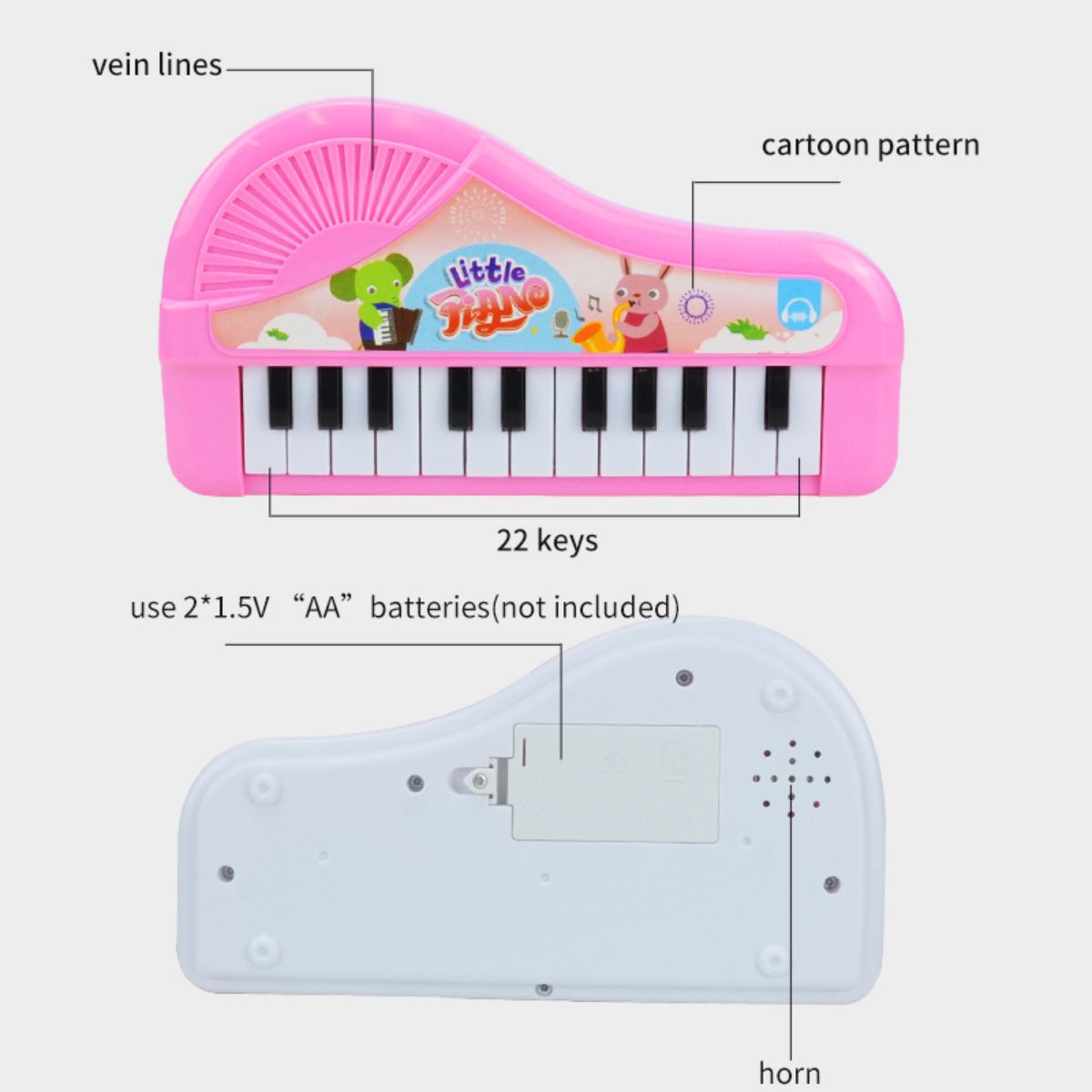 Children's music electronic keyboard electric enlightenment musical instrument toy simulation small piano