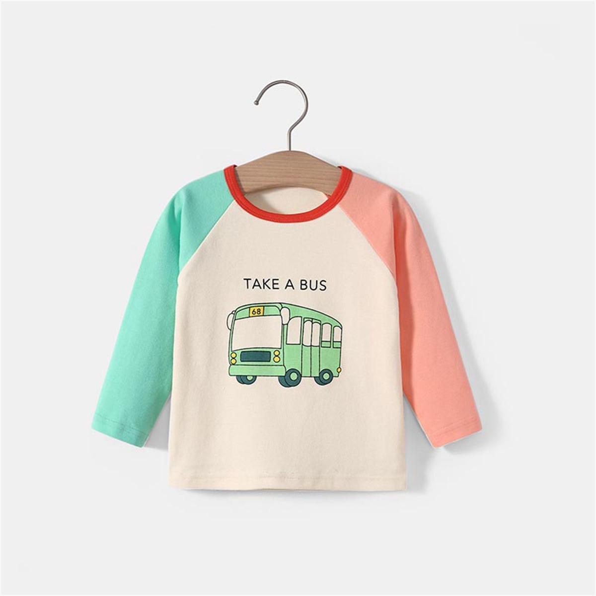 Baby Cotton Autumn Cartoon Long Sleeve t-shirt