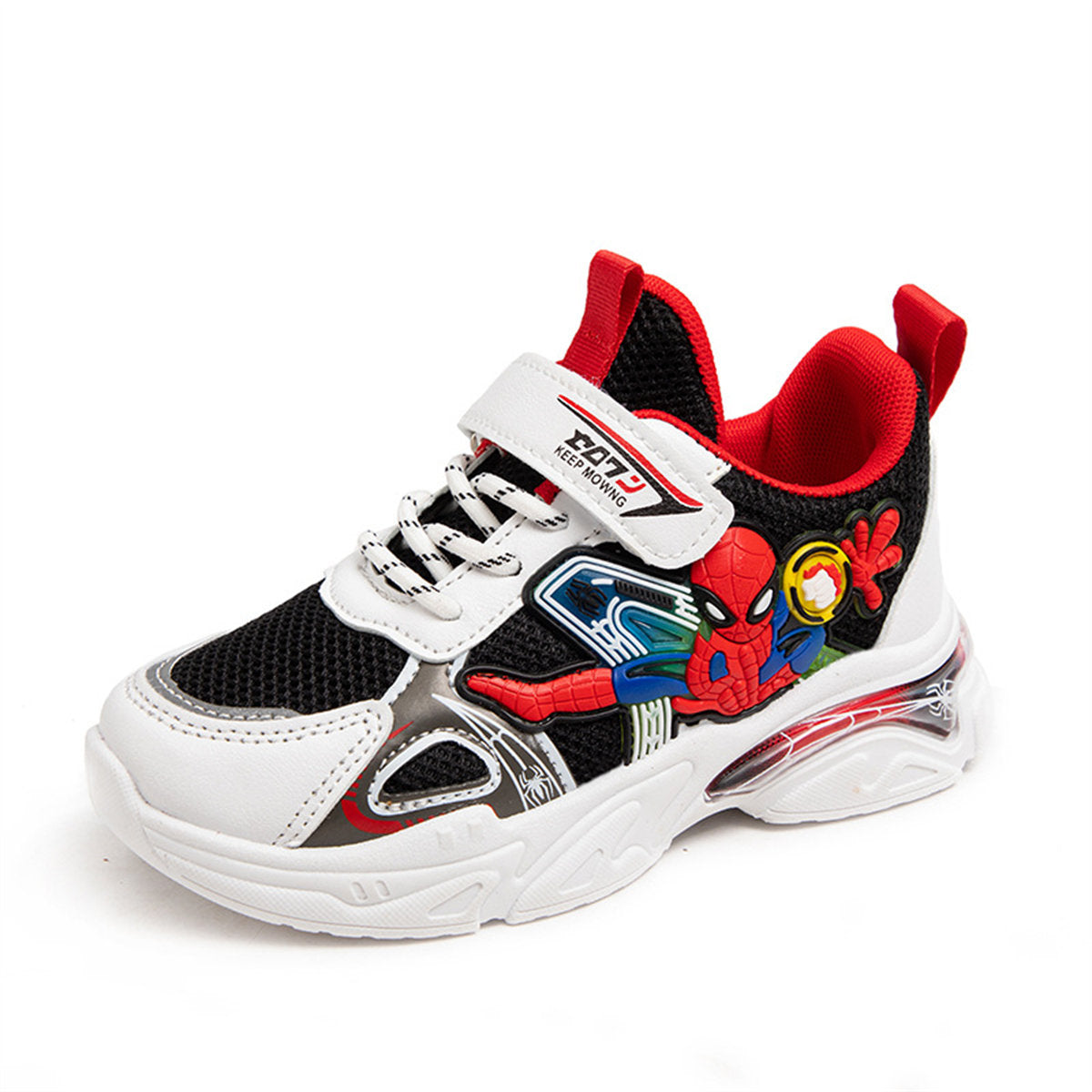 Spider-Man Velcro sneakers for middle and large kids