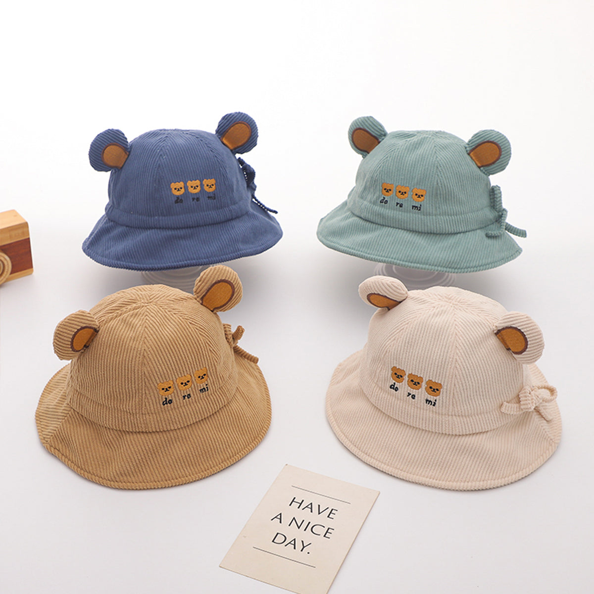 Children's Bear Bucket Hat