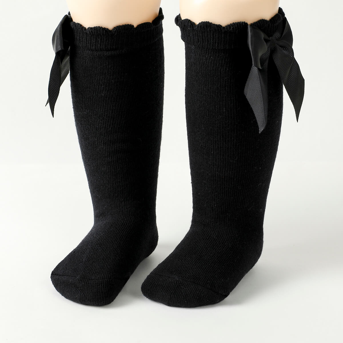 Children's Bowknot Knee-High Stockings