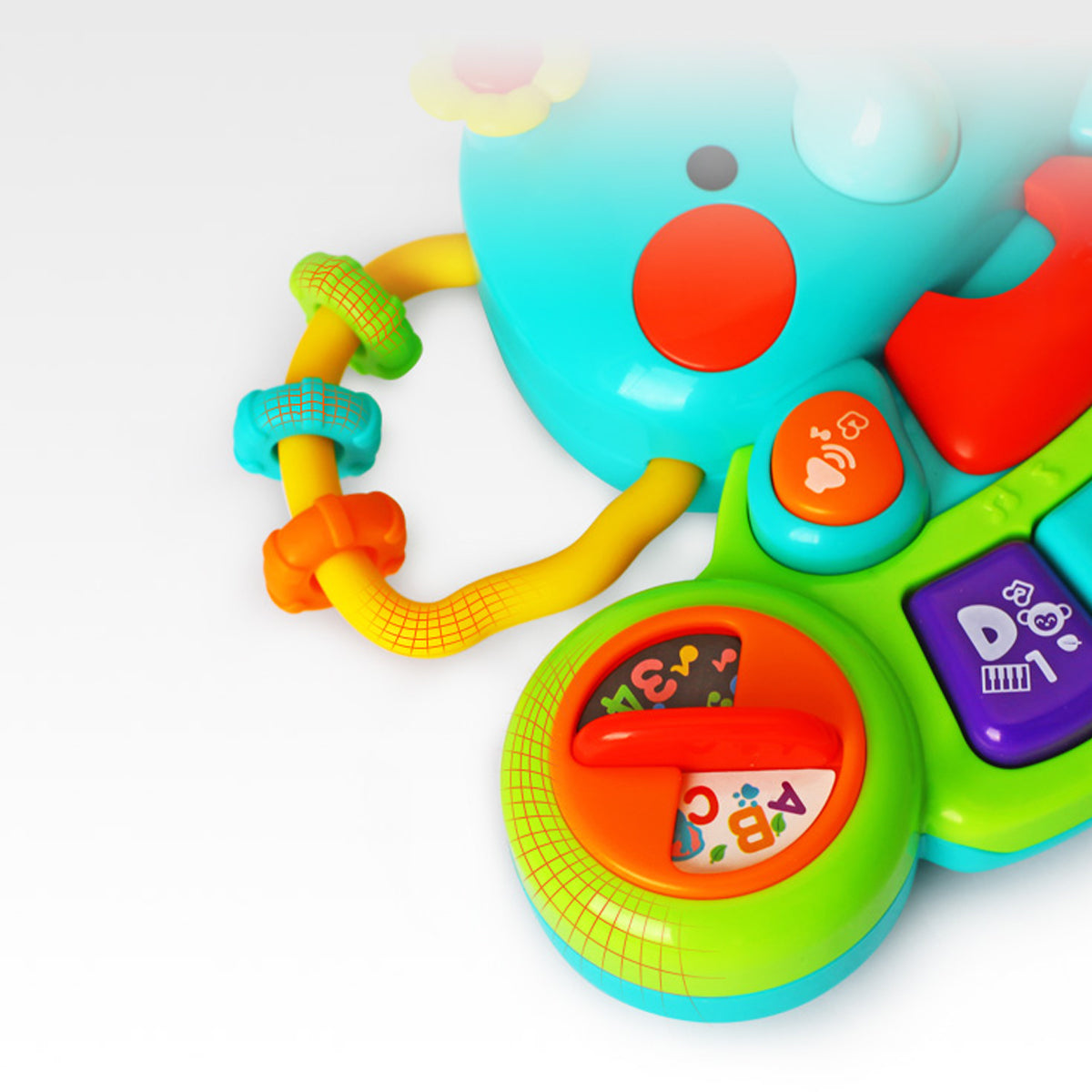 Little cute elephant toy piano