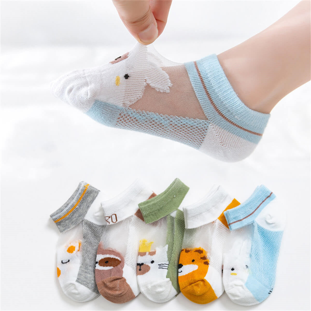 5pcs Sweet Children's Socks