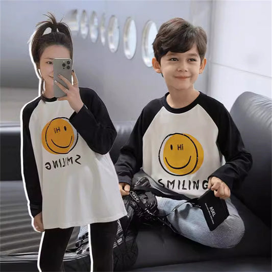 Autumn and winter cotton long-sleeved T-shirt fashion