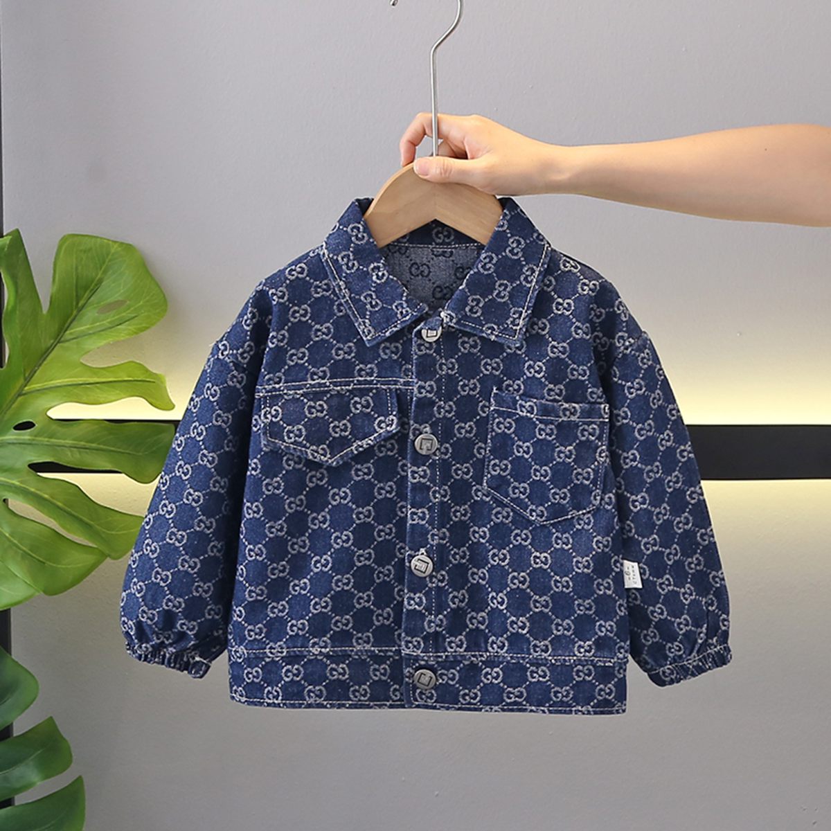 New children's autumn clothing children's clothing boys baby denim jacket