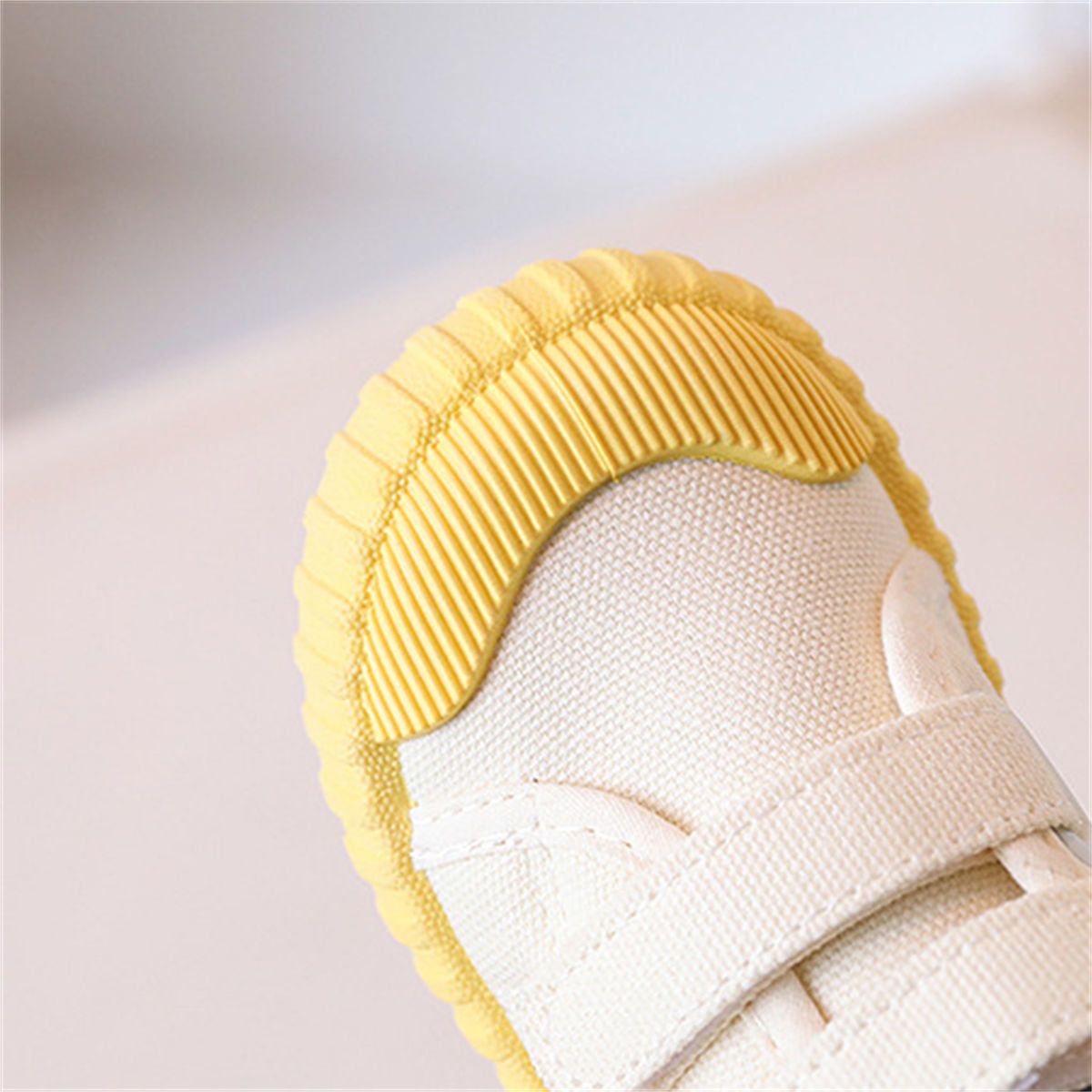 Children's and boys' smiley face colorful casual low-top canvas shoes