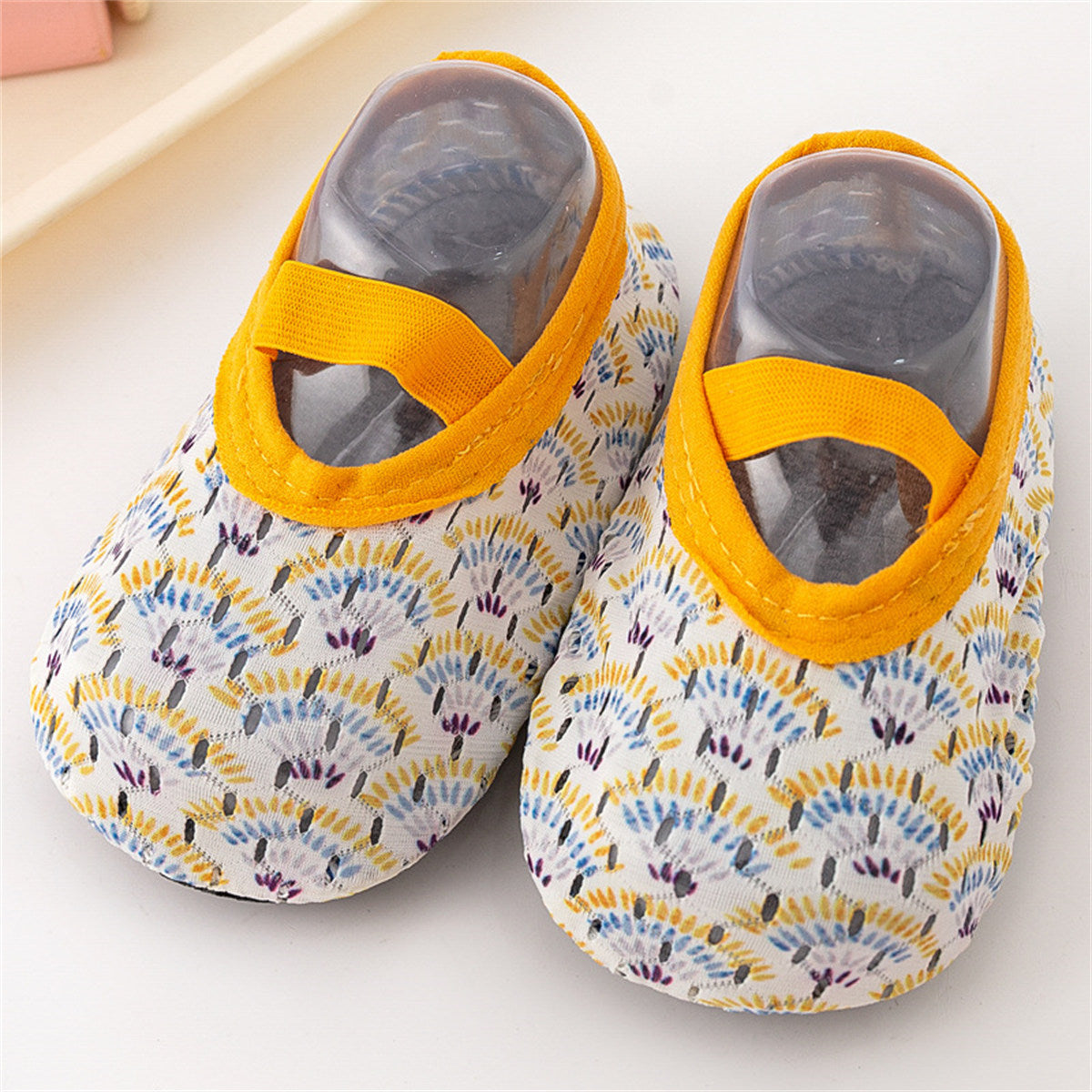 Baby and Toddler Anti-Slip Floor Socks with Exquisite Cartoon Patterns