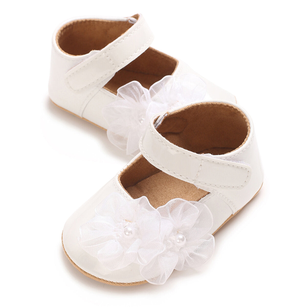 Baby soft sole princess shoes