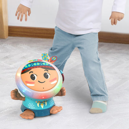 Dancing clapping drum