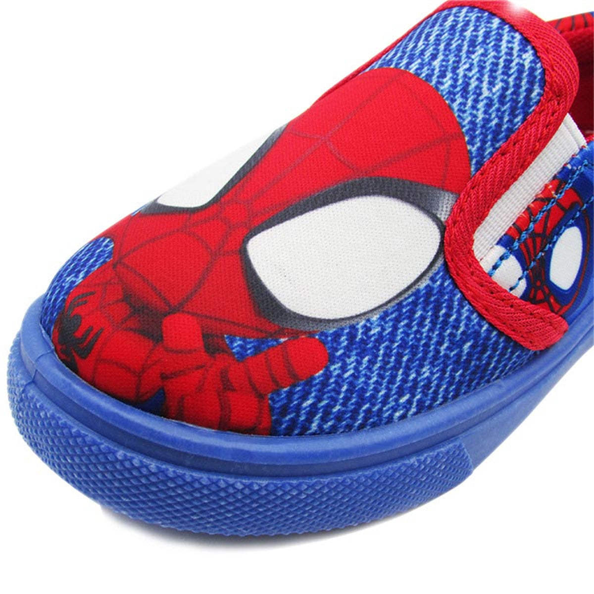 Spider-Man pattern casual low-top canvas shoes for middle and older boys