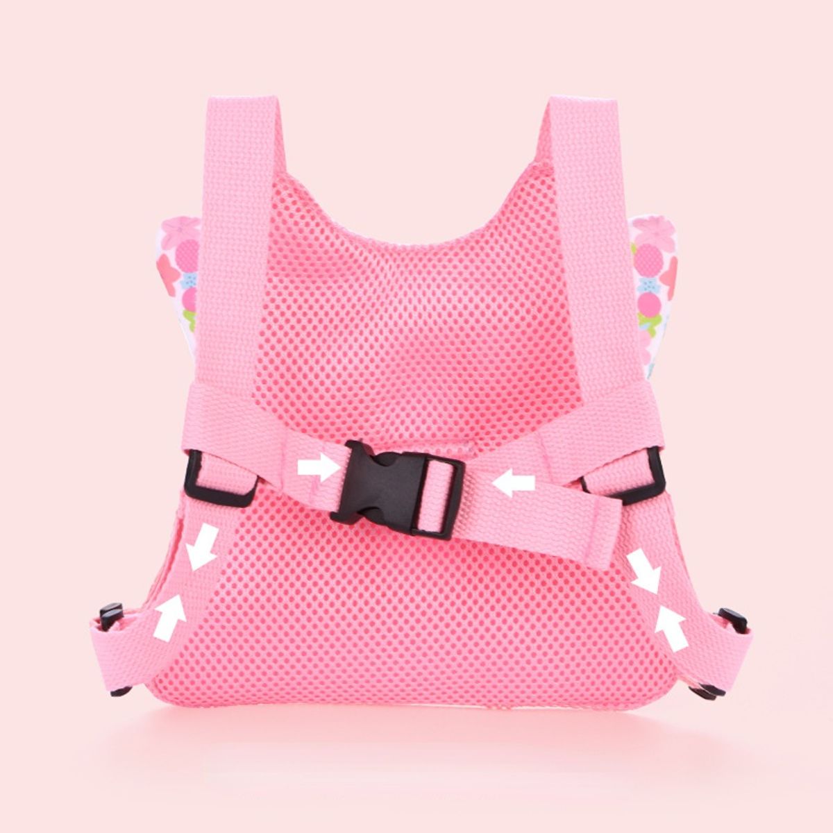 Children's anti-lost traction rope backpack