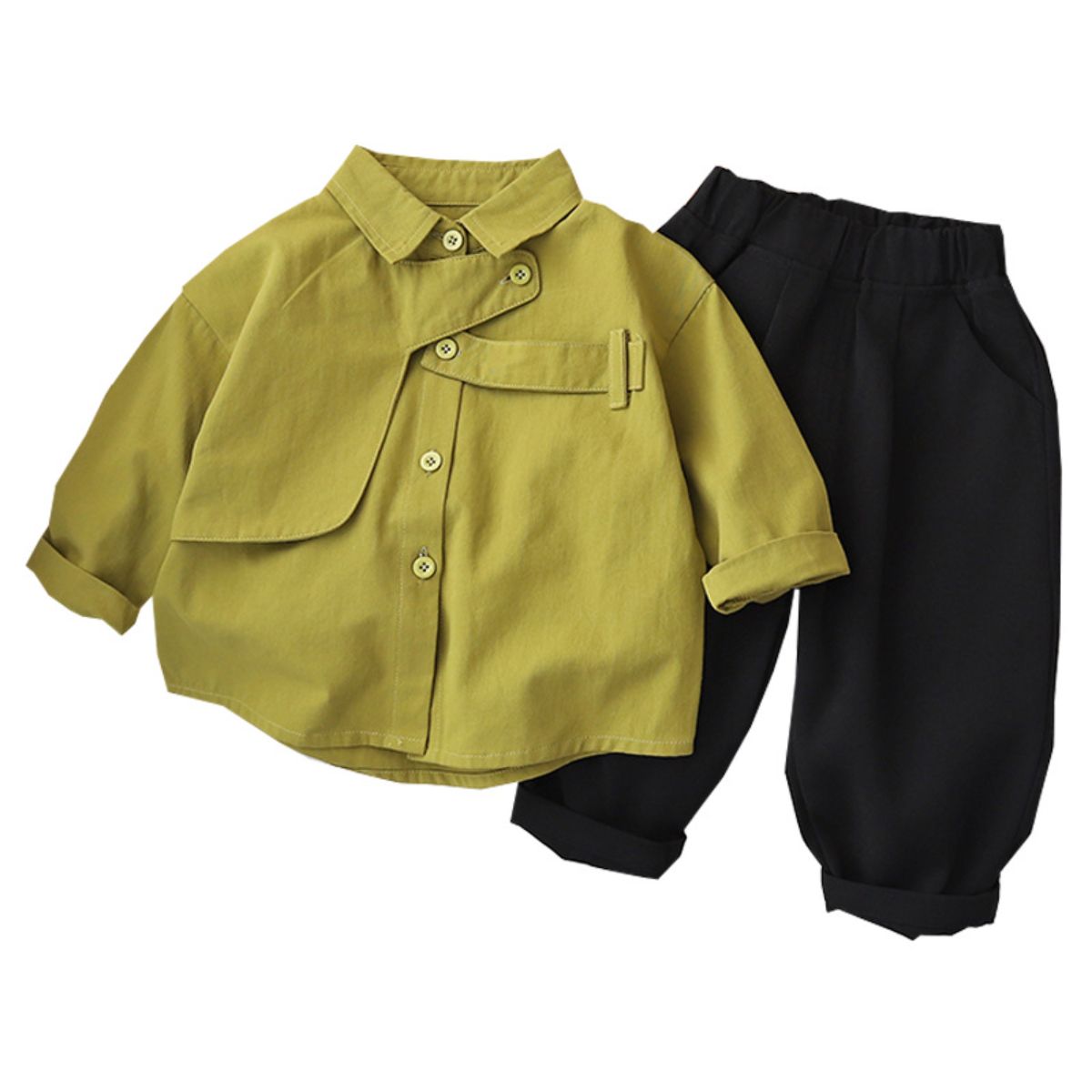 Boys Fashion Shirt Set