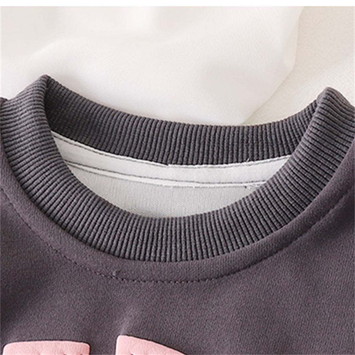 Children's suit handsome boys and girls casual sweatshirt sweatpants two-piece suit fashionable children's clothing