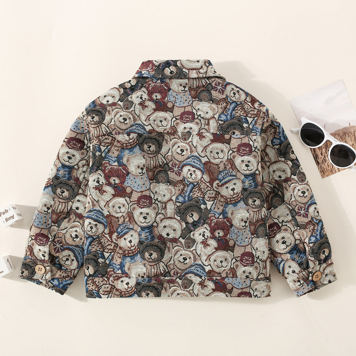 Toddler Casua Panda Printed Jacket