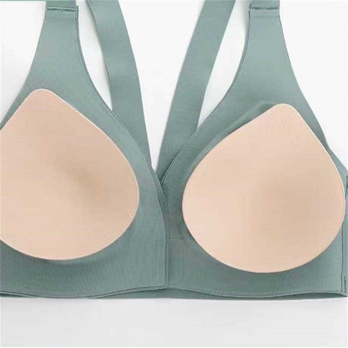 Bra front buckle adjustable underwear side breasts sports bra for women