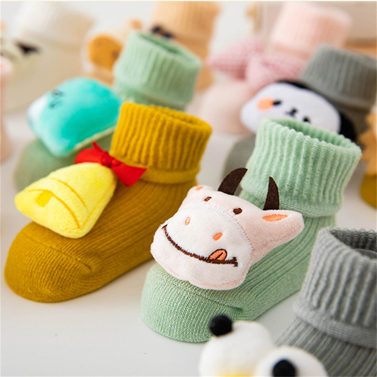 Children's Animal Doll Non-Slip Floor Socks