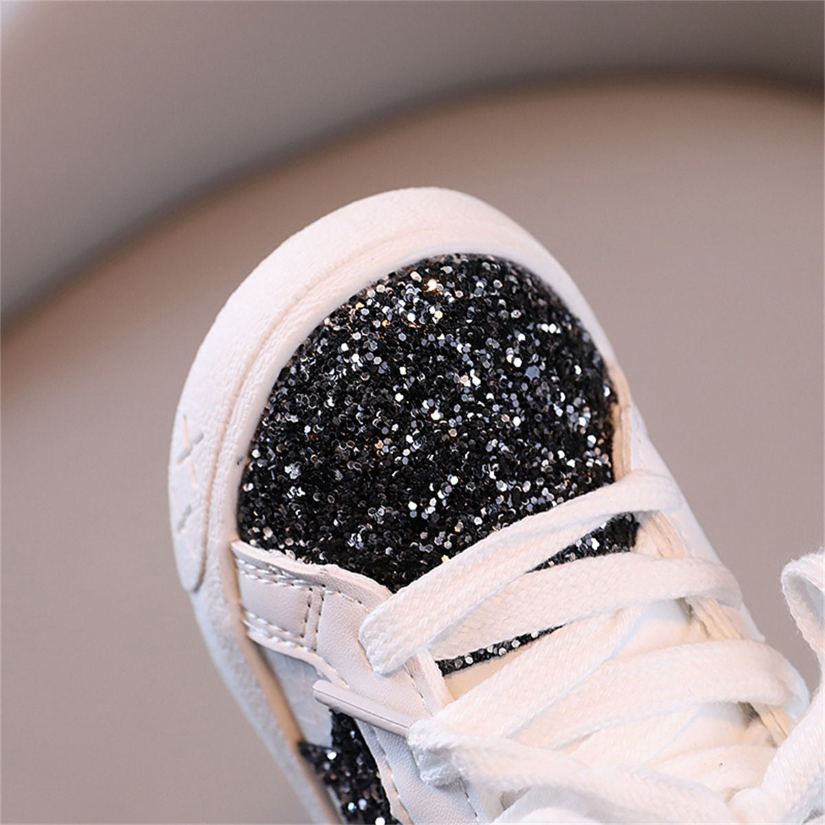 Toddler girls autumn sweet fashion style sequined star style low-top sneakers