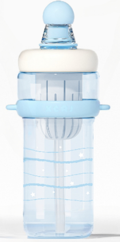 850ml Large-Capacity Kids Water Bottle with Carry Handle and Secure Lid