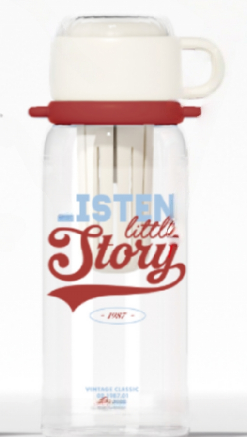 750ml Large-Capacity Water Bottle with Mug-Style Handle and Secure Lid