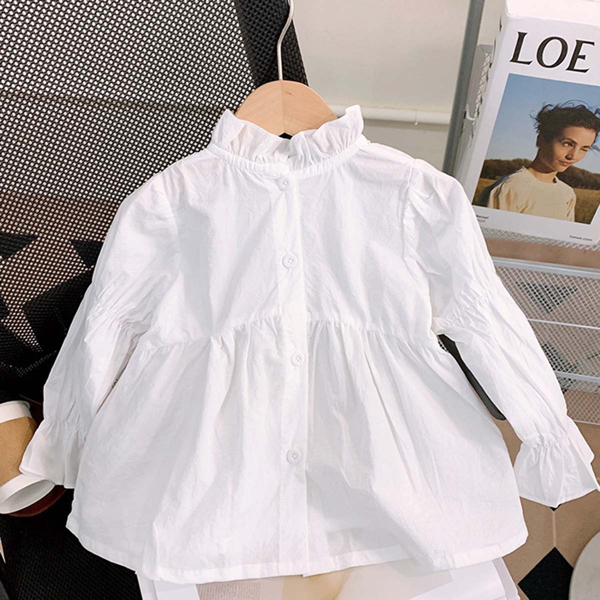 New autumn girls suits for baby girls cute shirt vest jeans three piece suit