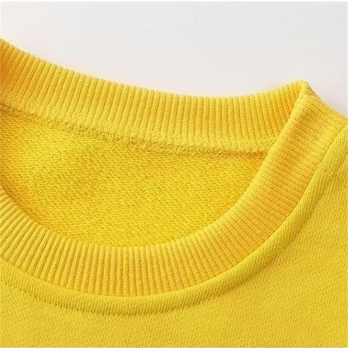 Fashionable all-match round neck sweatshirt