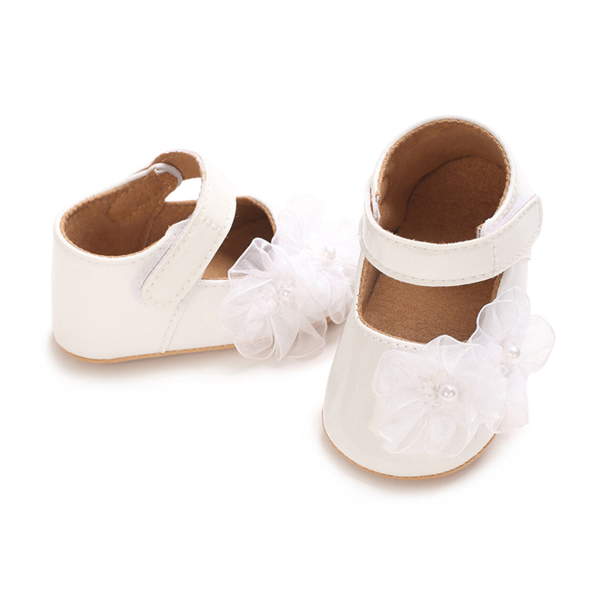 Baby soft sole princess shoes