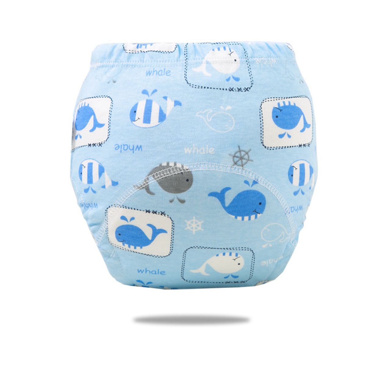 Baby toilet training pants pure cotton waterproof washable diaper diaper pants pocket baby girl boy diaper underwear