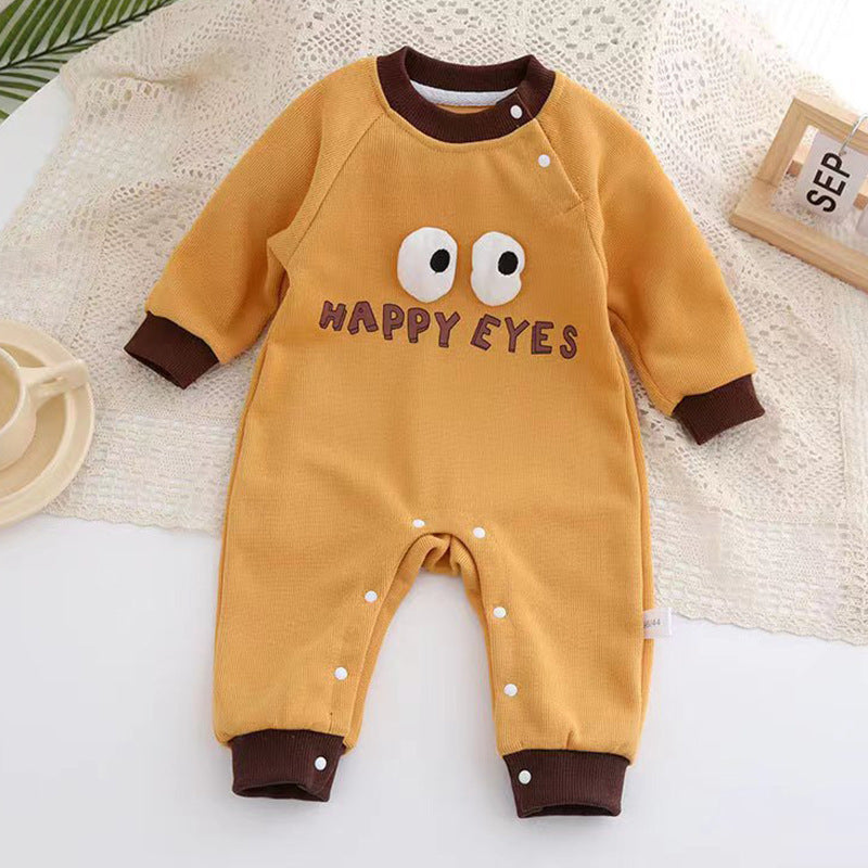 Baby jumpsuit cute long sleeve spring and autumn newborn baby romper