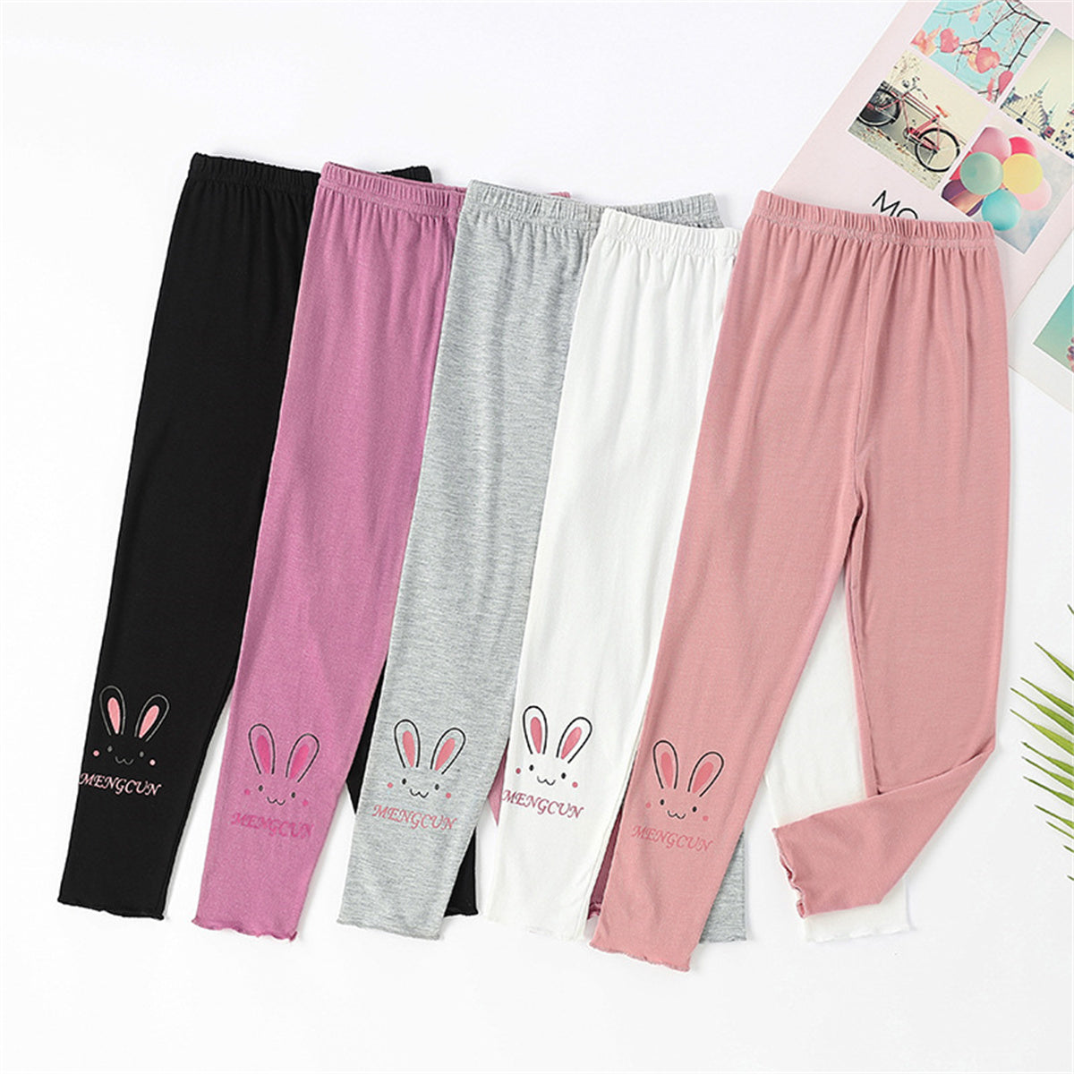 Children's spring and autumn thin modal leggings