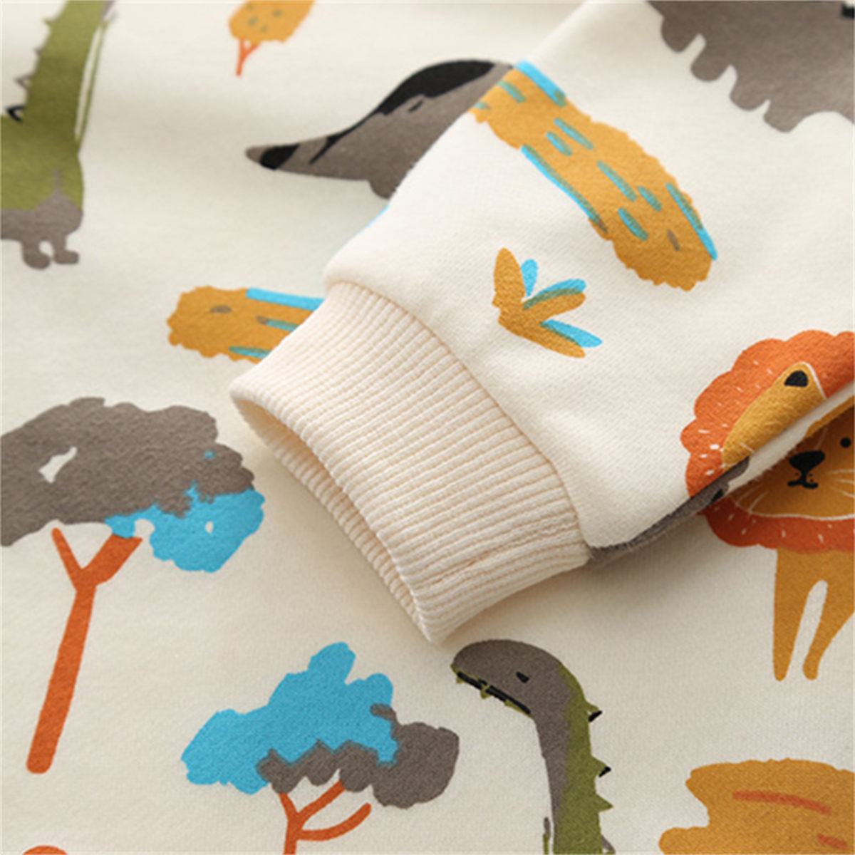 Baby Onesie Cartoon Dinosaur Print Baby Romper