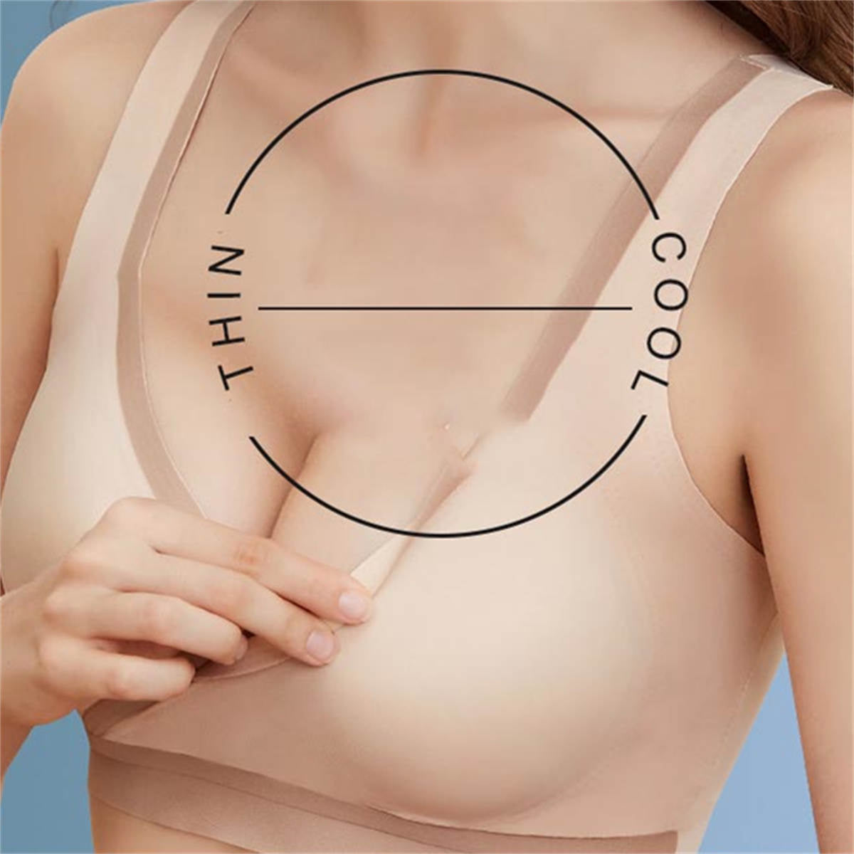 Maternity underwear tube top high elastic nursing bra