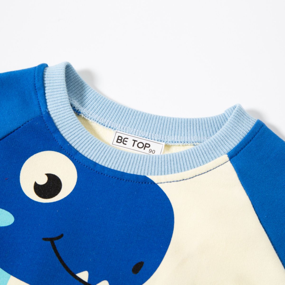 New autumn children's cartoon dinosaur pullover sweatshirt