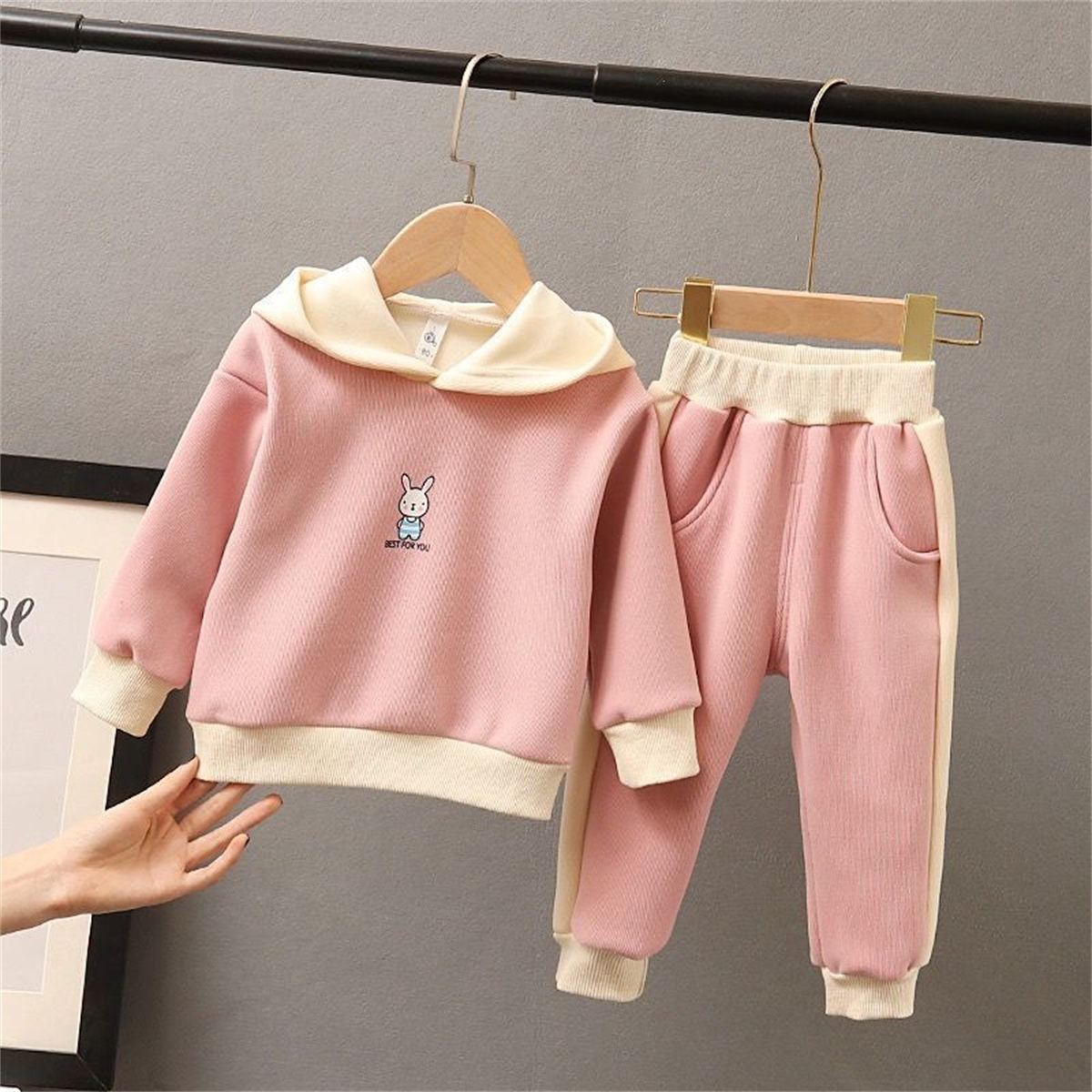 Children's clothing girls spring and autumn suits new children's spring baby sweater little girl clothes