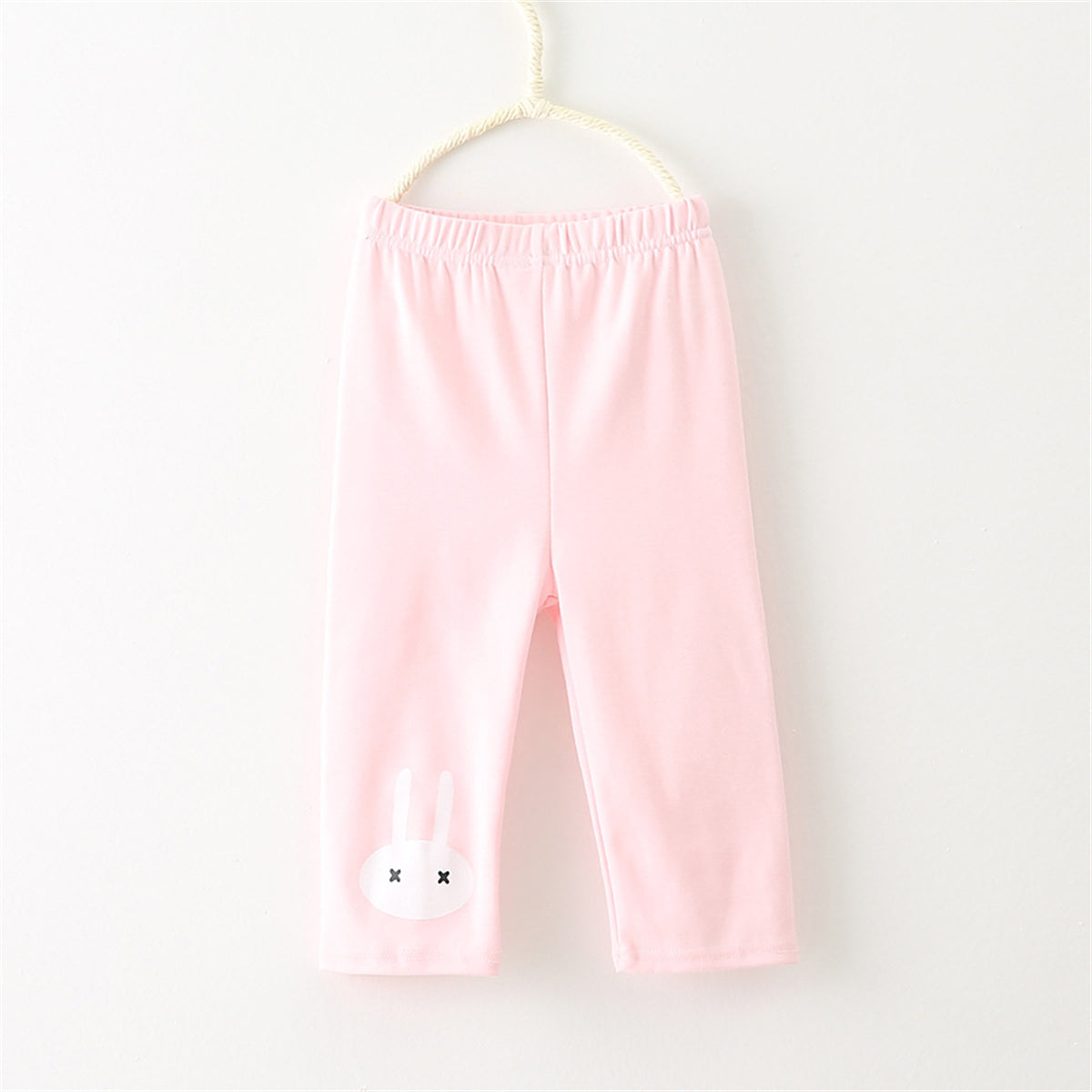 Summer all-match cartoon rabbit five-point girls leggings cotton pants children's shorts