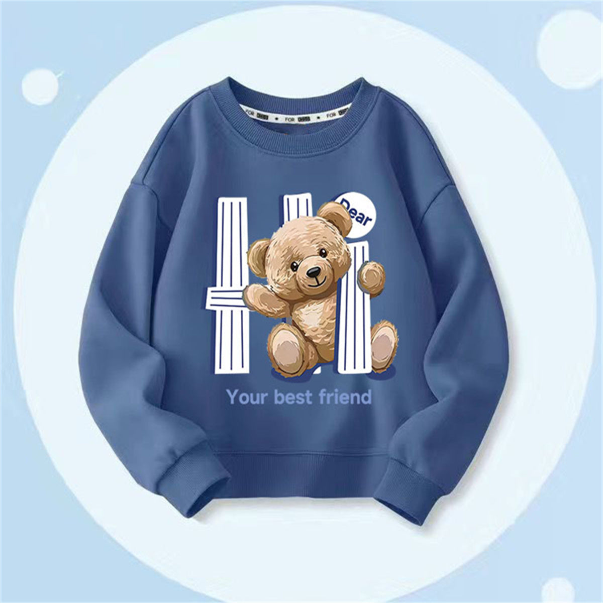 2-Pack Big Kids Long Sleeve All-Match Sweater Set