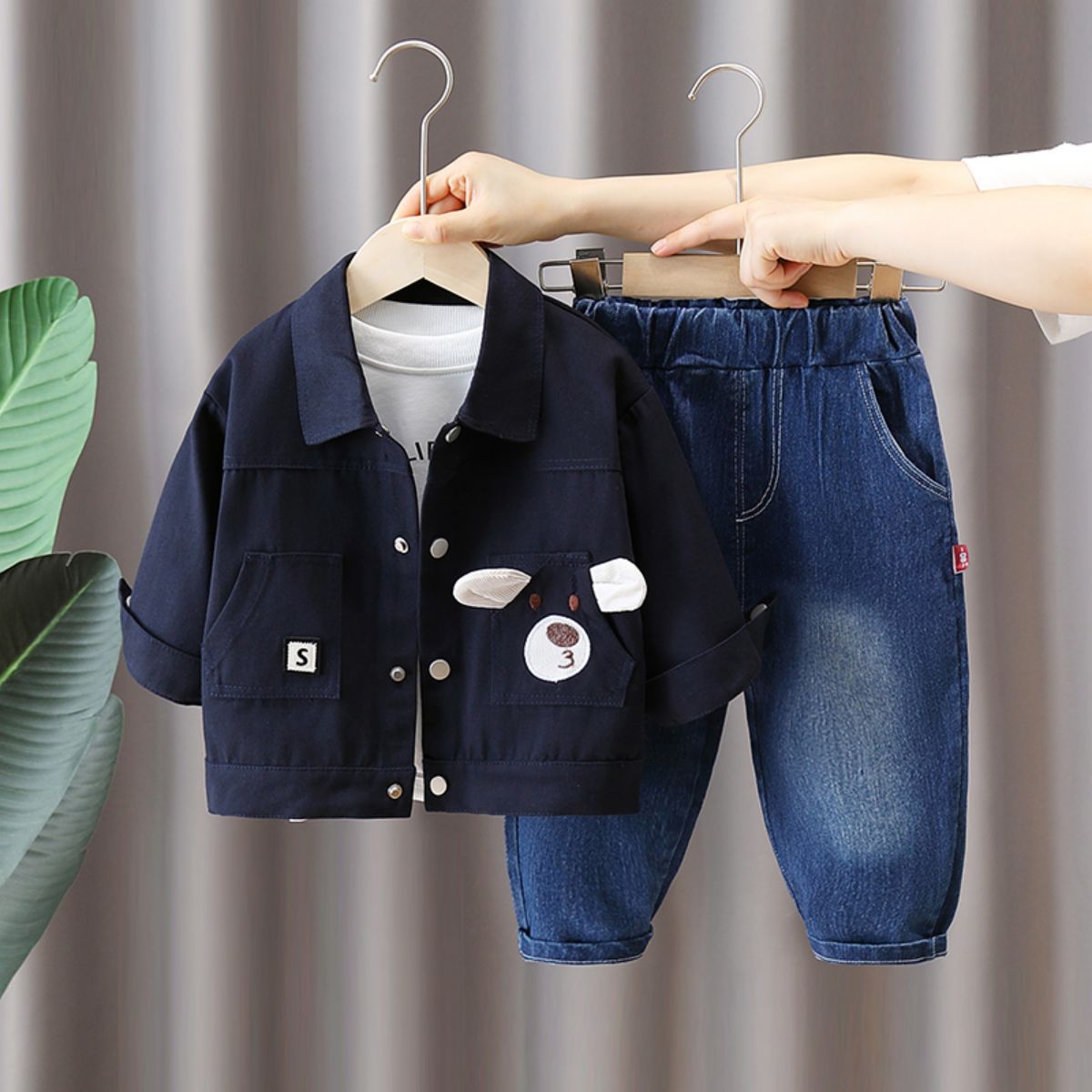 Boys autumn suits new autumn children's casual clothes handsome spring and autumn jackets children's clothes