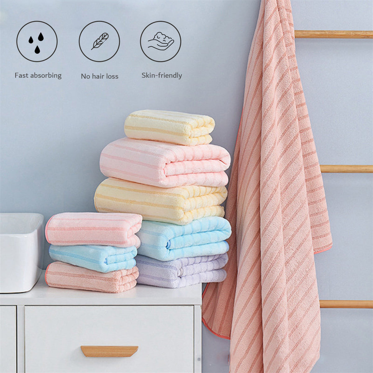 Soft Absorbent Towel Bath Towel