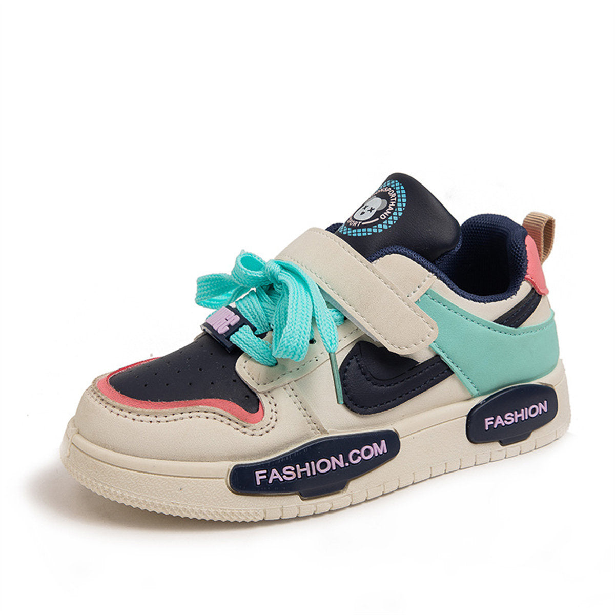 Colorblock sneakers for middle and large kids