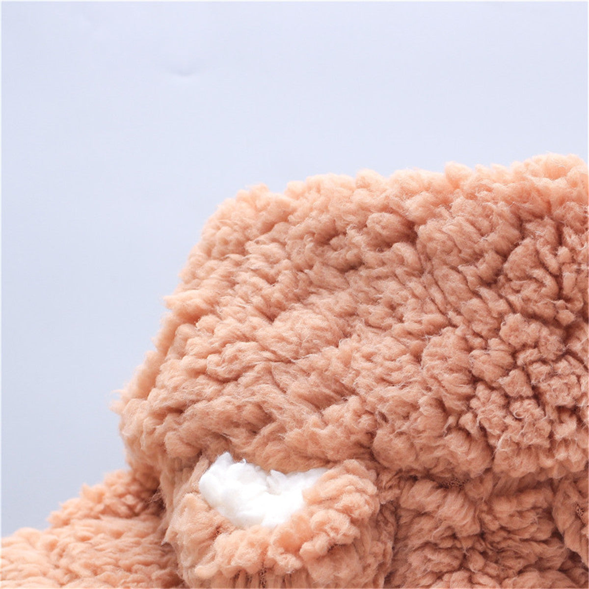 Baby Cute Furry Animal Printed 3D Bear Ear Long-sleeved long-leg romper